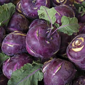 포미식탁 국내산 보라색 무 콜라비 혼합과 3kg