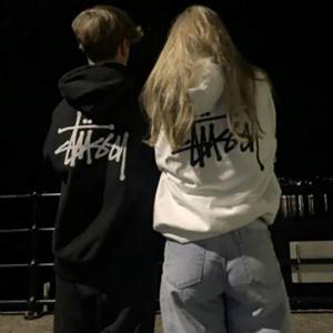 스투시 베이직 후드티 (기모)