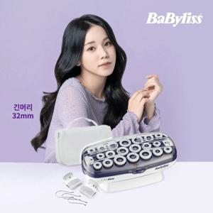 [10%할인&적립][바비리스] 이온 세라믹 헤어롤 세트 셋팅기 [3가지 롤 사이즈/보관용 파우치] 3026BK