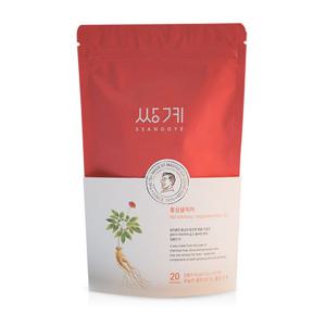 [쌍계명차]프리미엄 삼각티백 홍삼귤피차 20티백