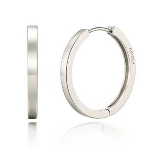 [가이거] 플랫 원터치 실버 귀걸이 GISVEE034