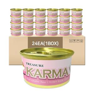 카르마 고양이캔 가다랑어+게맛살 80g 24개 1박스