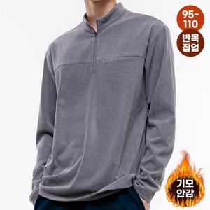 BFL 겨울 남성 소프트 터치 피치기모 집업티셔츠 W2DZTS-621M