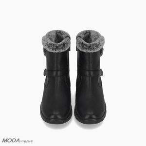 [엘칸토]국민 쿠션 털 기모 따뜻한 하프 여성부츠 1WA35XH_GN