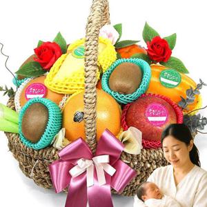 병문안 승진 개업 임산부 출산 축하 과일바구니 선물 보급형