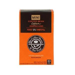 [JH4M928T_52EQ]원두커피 커피빈 캡틴 아메리카노 0.9gx30T