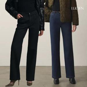 [루시앙]루시앙 릴렉스핏 기모 니팅 데님 팬츠 2종 세트