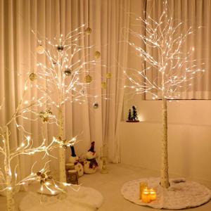 LED 자작나무 무드등 북유럽 크리스마스 장식트리 전구트리 인테리어 조명