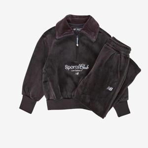 뉴발란스 키즈 NBgC 여아 기모 벨로아 카라셋업 B1 NK9YF4803G 60