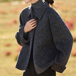 [블랙퀸] 알베리 루즈핏 기모 자켓 blk004366