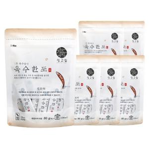 [강고집] 육수한포 진한맛 80g 6봉(120스틱)