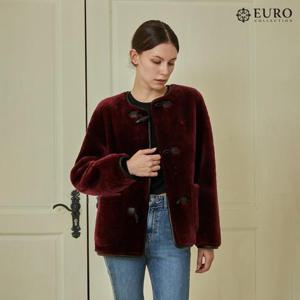 [정가399,000원][유로모피]호주산 토글 리얼 무스탕