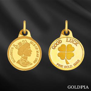 [골드피아] 24K 순금 데일리 코인 펜던트
