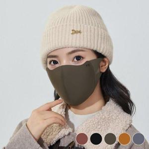 무봉제 남녀 공용 로고 패션 마스크 얼굴 보호용 WFKQ4O8