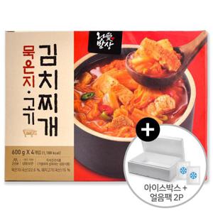 [코스트코] 김치도가 왕애밥상 묵은지 고기 김치찌개 2400g (600g x 4개)