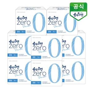 순수한면 생리대 제로 중형16P x 8팩