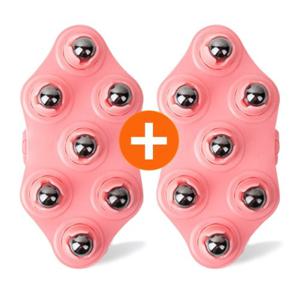 1+1 림프 순환 마사지볼 구슬 마사지기 셀프 안마기