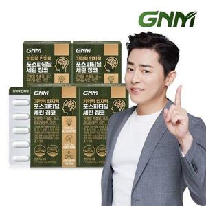 갤러리아_[총 4개월분] GNM 기억력 인지력 포스파티딜세린 징코 60캡슐 4