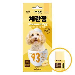 더독 국내산 93% NEW 계란찜 치즈 150g (5P+1P 추가 증정)