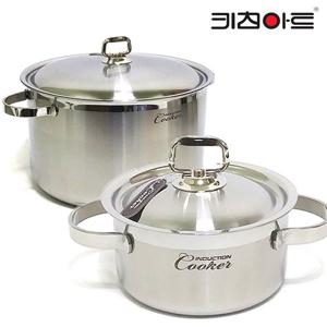 키친아트 인덕션쿠커 냄비2종24+28곰솥