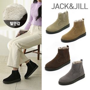 잭앤질 털안감 V밴딩 앵클부츠(JD2701)