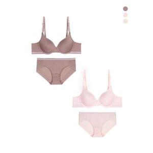 [휠라 언더웨어]에센셜 메쉬 아웃밴드 브라 드로즈 세트 4종 택1 (브라1+팬티1) (FI4BAF6661F_4SKU)