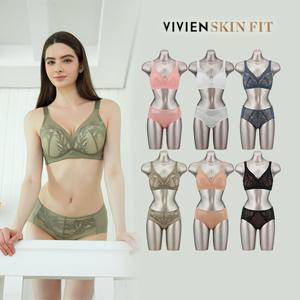 [비비안 스킨핏] 시그니처 프리핏 브라팬티 6세트 패키지