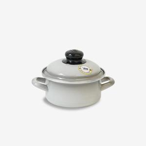 그레이쉐도우 IH 인덕션 법랑 양수냄비 14cm