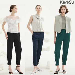 (런칭가69,900)[케이수] 25SS 썸머 쿨 에어홀 플리츠 팬츠 3종