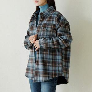 [데드라]오르시기모체크셔츠자켓 OUE6002_YC