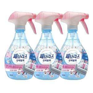 페브리즈 섬유탈취제 용기 370mlX3개 은은한 꽃향