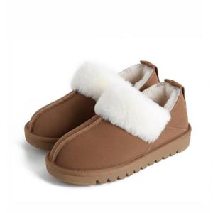 [베어파우] WINNIE 여성 천연가죽 양털 슬립온 0826002PD-W