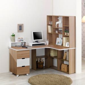 [숨결] 유씨엠 코코루시 코너책상 3단서랍형-착불