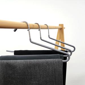 [무료배송][리벤스]코팅 논슬립 바지걸이/집게 치마바지걸이 20개