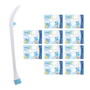 [더블앤더블] 변기청소기+ 리필12매 x 10팩 (총120매)