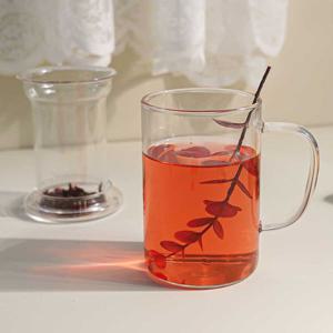 인블룸 티망 내열유리 머그컵 450ml 2P세트