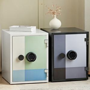 (설치배송)디프로매트금고 NEW 580CB 큐브 터치스크린 내화금고 사무용 가정용 서랍1 선반2 경보기장착