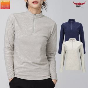 BFL 겨울 여성 더욱 두툼해진 양기모 집업티셔츠/등산티 W2CZTS-507W