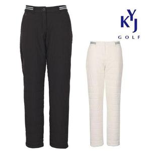 [김영주골프]겨울 여성 라인스판 퀄팅 패딩 바지 KMWLSL16