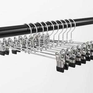 [XBKK95JL_48]집게형 바지 치마 철제 옷걸이 1p 논슬립옷걸이