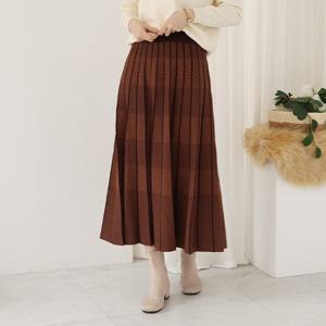 [웬디즈갤러리]엔스미 헤링본 니트 스커트 PSK102