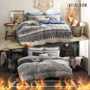 [에어룸] 데일리 자가발열 고밀도 밍크극세사 이불+패드+베커 세트 SS_2컬러