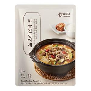 아워홈 차돌된장찌개 300g x 5개 즉석식품 레토르식품