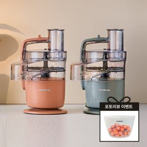 [켄우드] 오토슬라이서 야체전동채칼 푸드프로세서 멀티프로고 블루/코랄 FDP22.130