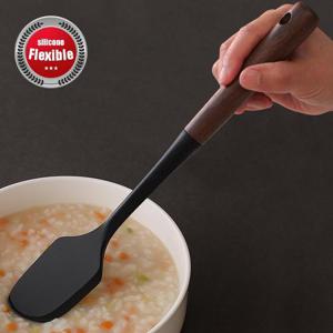 릴리브 월넛 플렉시블 실리콘 조리도구(스파츌라)
