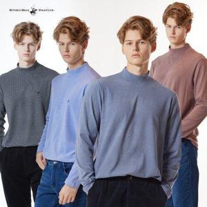 [비버리힐스폴로클럽][비버리힐즈폴로클럽]남성 스트라이프 더블 기모 모크넥 4종_638412