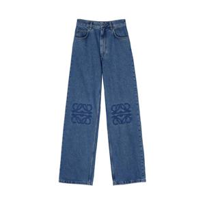 [로에베] FW25 여성 애너그램 배기 팬츠 S359Y11XEB 5320