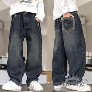 기모바지 겨울팬츠 슬랙스 기모 남아 주니어 청바지