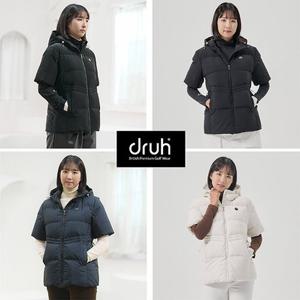 [DRUH] 25FW 드루 여성 하프 슬리브 다운