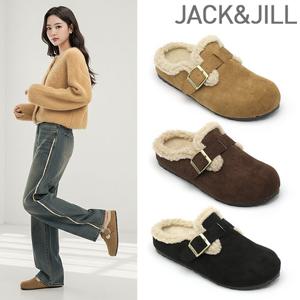 잭앤질 버클 털안감 뮬슬리퍼(JD5770)